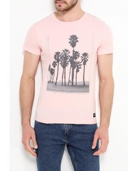 Мужская розовая футболка от BLEND