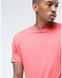 Мужская розовая футболка от Brave Soul
