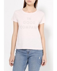 Женская розовая футболка от Broadway