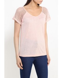 Женская розовая футболка от By Swan