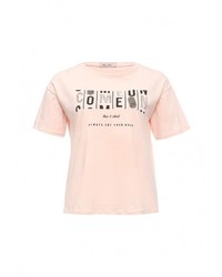 Женская розовая футболка от Chic Chic
