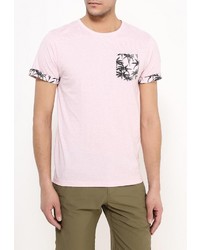 Мужская розовая футболка от D-struct