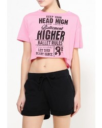 Женская розовая футболка от Dimensione Danza