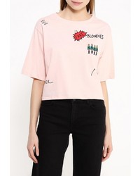 Женская розовая футболка от Dorado