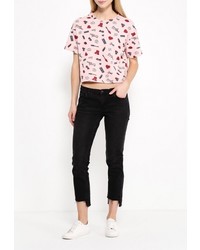 Женская розовая футболка от Dorado