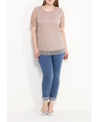 Женская розовая футболка от Evans