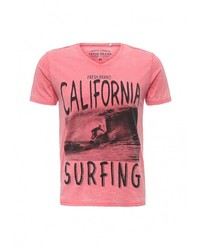 Мужская розовая футболка от Fresh Brand