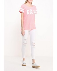 Женская розовая футболка от Gap