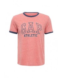 Мужская розовая футболка от Gap