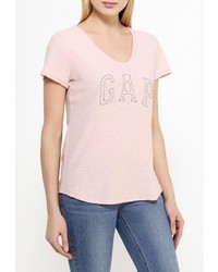 Женская розовая футболка от Gap