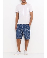 Мужская розовая футболка от Gap