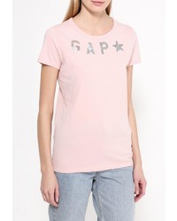 Женская розовая футболка от Gap