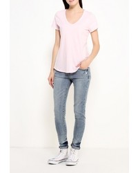 Женская розовая футболка от Gap