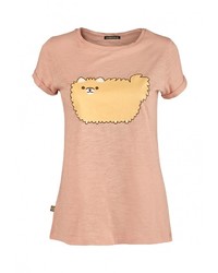 Женская розовая футболка от Grezzo