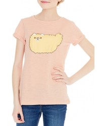 Женская розовая футболка от Grezzo