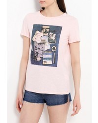 Женская розовая футболка от Incity