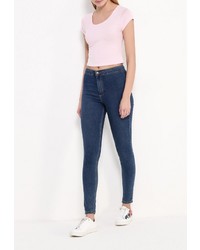 Женская розовая футболка от Influence