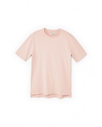 Мужская розовая футболка от Mango Man