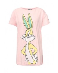 Женская розовая футболка от Modis