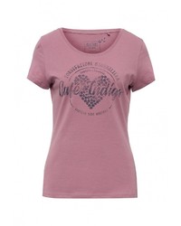 Женская розовая футболка от Mustang
