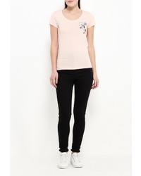 Женская розовая футболка от Only