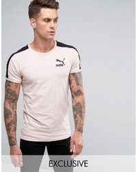 Мужская розовая футболка от Puma
