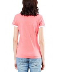Женская розовая футболка от Q/S designed by
