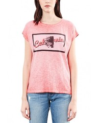 Женская розовая футболка от Q/S designed by
