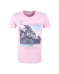 Мужская розовая футболка от Q/S designed by