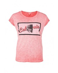 Женская розовая футболка от Q/S designed by