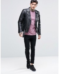 Мужская розовая футболка от Minimum