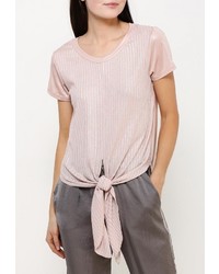 Женская розовая футболка от Rinascimento