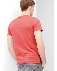 Мужская розовая футболка от s.Oliver