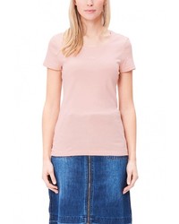 Женская розовая футболка от s.Oliver