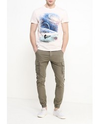 Мужская розовая футболка от Sela