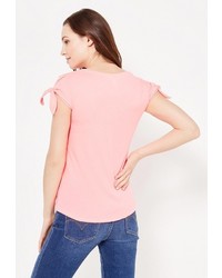 Женская розовая футболка от SPRINGFIELD