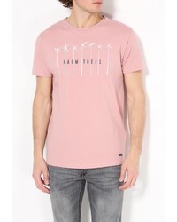 Мужская розовая футболка от SPRINGFIELD