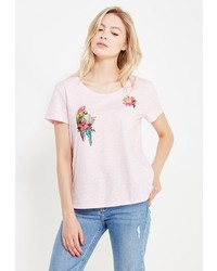 Женская розовая футболка от Tom Farr