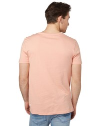 Мужская розовая футболка от Tom Tailor
