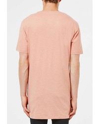 Мужская розовая футболка от Topman