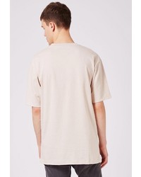 Мужская розовая футболка от Topman