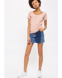 Женская розовая футболка от Topshop