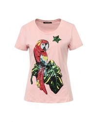 Женская розовая футболка от Zeza