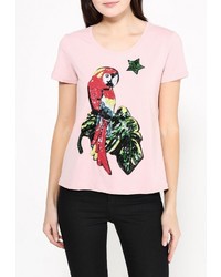 Женская розовая футболка от Zeza