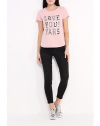 Женская розовая футболка от Zeza