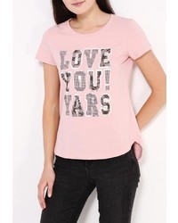 Женская розовая футболка от Zeza