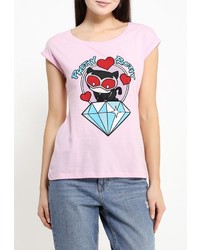 Женская розовая футболка от Спартак