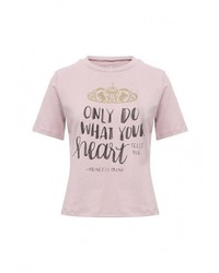 Женская розовая футболка от Спартак