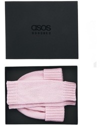 Женская розовая шапка от Asos