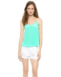 Женская розовая шелковая майка от Myne